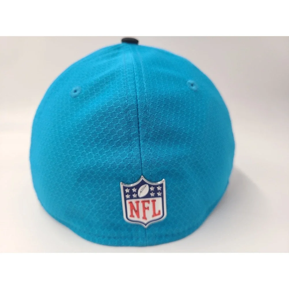 Carolina Panthers New‎ Era 39Thirty Flex Fitted M-L Hat Cap Polyester NFL Blue